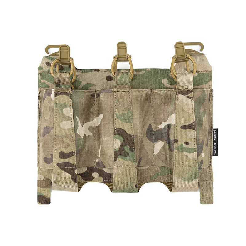 Chaleco táctico elástico láser, Triple Panel AOR1, MC, MCBK, RG - imagen 2