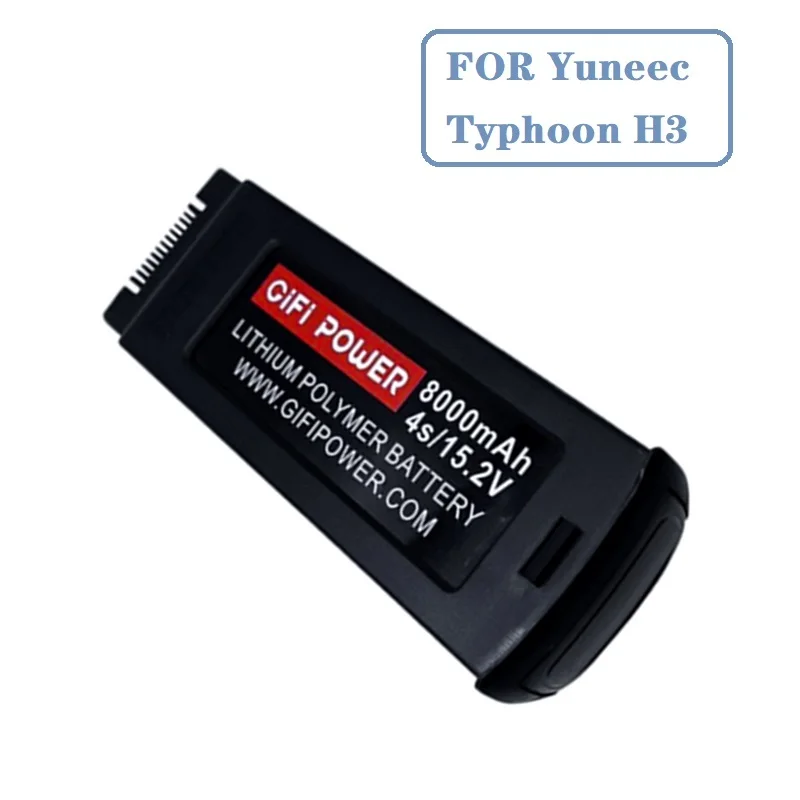 Batería LiPo de 15,2 V y 8000mAh para Dron, pieza de repuesto para batería de Dron Yuneec Typhoon H3 RC, helicóptero, 15,2 v