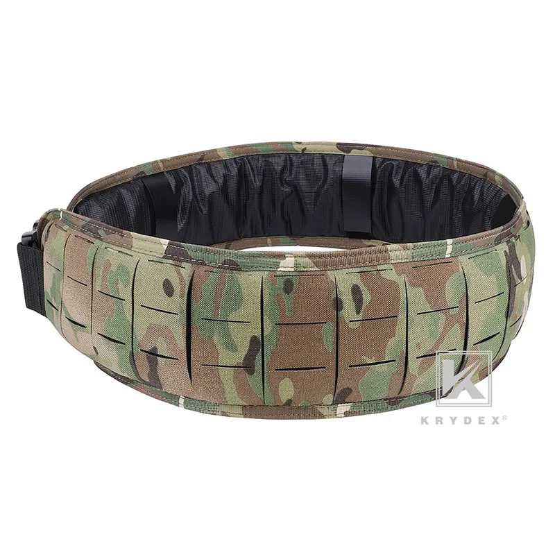 KRYDEX-cinturón táctico de láser MOLLE Orion acolchado 2 en 1, cinturón de batalla interior de 1,75 ", exterior de 3", cinturón de patrulla de tiro Modular de bajo perfil - imagen 4