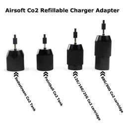 Adaptador CO2 para tanque de aire comprimido recargable