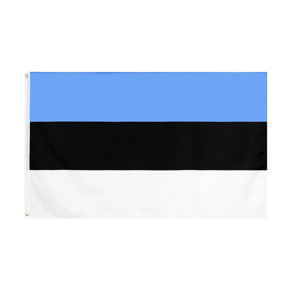 Xiangying 90x150cm La República de Estonia EST Bandera de Estonia para Decoración - imagen 3