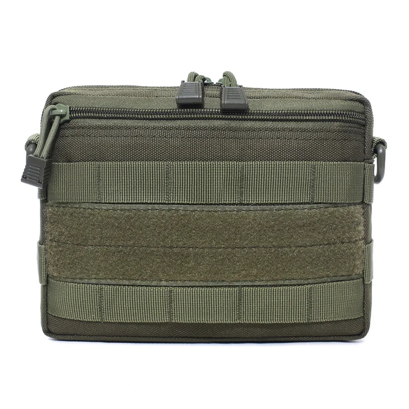 Bolsa de utilidad Molle de nailon, bolsa de herramientas portátil, bolsa de almacenamiento de cintura para chaleco, bolsa para artículos diversos de campo para accesorios de caza al aire libre - imagen 2