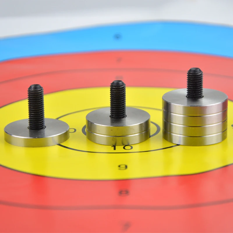 Estabilizador de tiro con arco, contrapeso para arco recurvo, accesorios de caza, tornillo de 5/16 pulgadas, Reduce la vibración del arco y el ruido - imagen 3