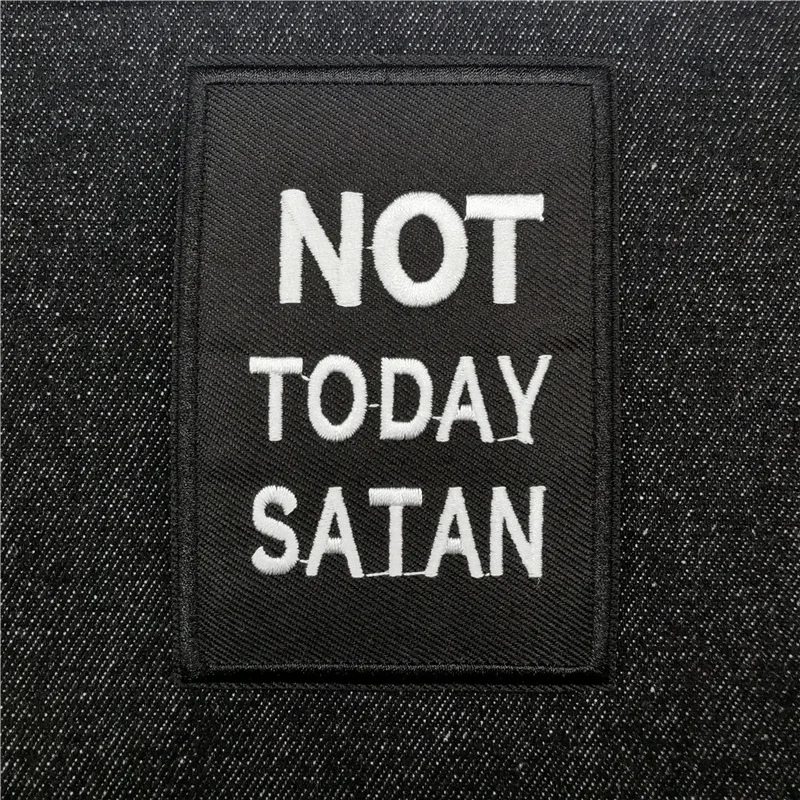 Parche de calavera Punk para ropa, parches bordados DIY para ropa, insignia de rayas, fantasma, Ojo del diablo, parches para chaqueta, letras de hierro, parche CRS - imagen 5