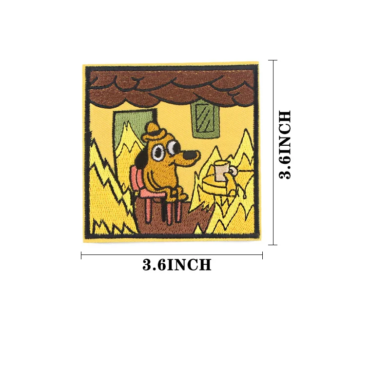 Patchfan lindo bordado hierro en parches insignias Patchwork costura chaqueta con apliques mochila pegatinas, insignias A1470 - imagen 5