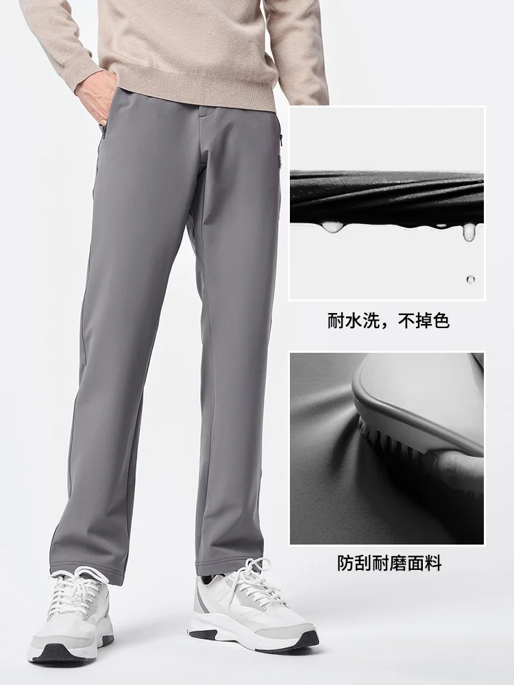 Pantalones de senderismo elásticos de invierno Pelliot, pantalones Softshell de lana para deportes al aire libre para mujer, pantalones de Trekking para esquí de montaña para hombre - imagen 5