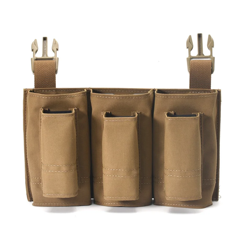 Bolsa de inserción de Panel frontal de 5,56 y 9MM, chaleco táctico LV119 FSCK AVS, soporte de ataque de seis Unión, bolsa de repuesto para revistas - imagen 4