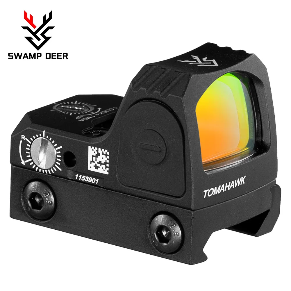 SWAMP DEER-colimador de punto rojo, Base Glock/pistola, mira réflex, compatible con riel de 20mm para Rifle de caza Airsoft - imagen 2