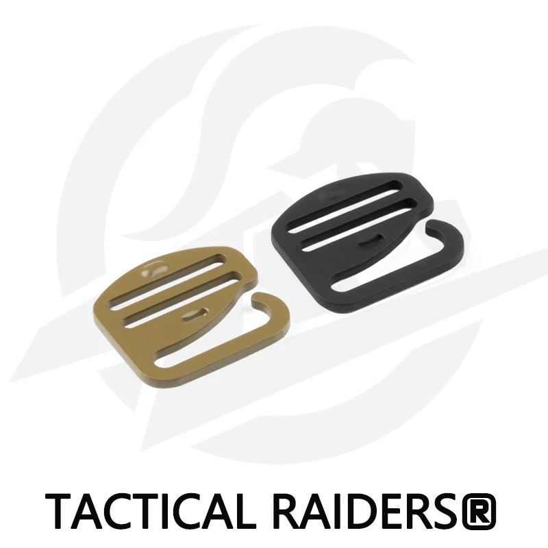 Los ganchos metálicos en forma de G de 2 piezas se utilizan para el panel frontal del chaleco táctico y el panel colgante del pecho SS - imagen 2