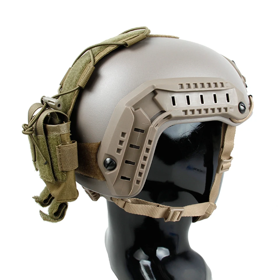 TMC táctico MK2 casco batería funda bolsa especial BK casco bolsa TMC2873 - imagen 4