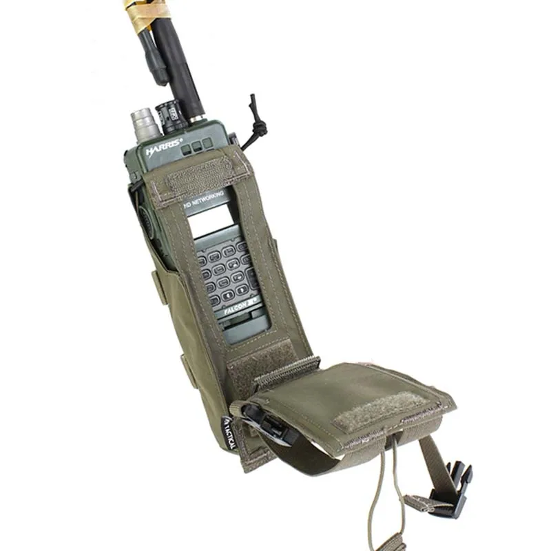 Bolsa táctica Universal para Radio PRC-152, bolsa para Walkie Talkie, paquete Molle AVS, bolsa lateral para chaleco - imagen 4