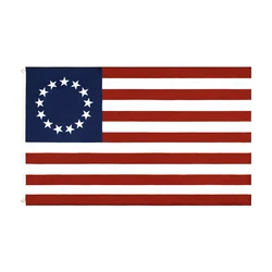 Xiangying Bandera Betsy Ross 13 estrellas 90x150 cm