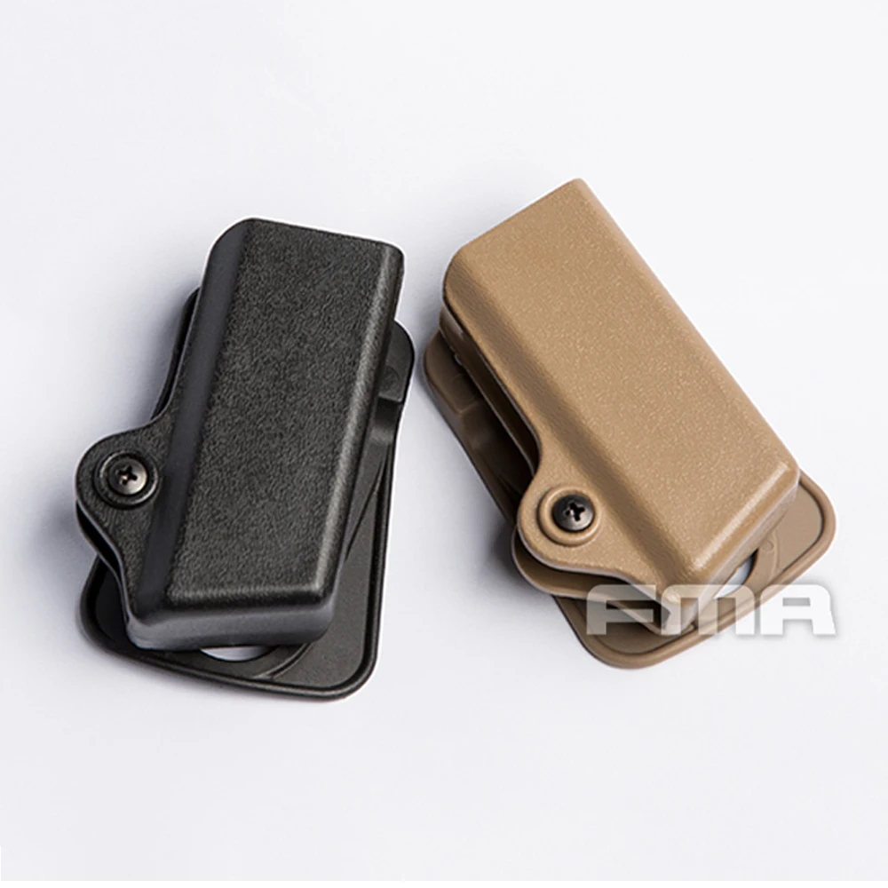 Glock 17 bolsa táctica para revistas FMA Airsoft G17, bolsa Molle Mag única, Clip para cinturón, accesorios de caza de Paintball, funda de pistola de engranaje - imagen 2