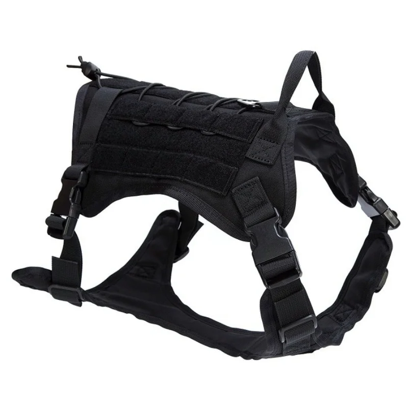 Chaleco táctico para perro, arnés K9, chaqueta de entrenamiento para perro, ropa de policía, accesorios de entrenamiento, chaleco Molle para perro de caza - imagen 5