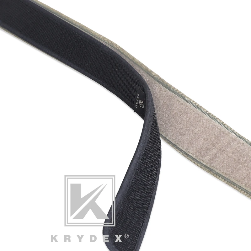 KRYDEX Cinturón táctico interior sin hebilla, gancho Loopback - imagen 2