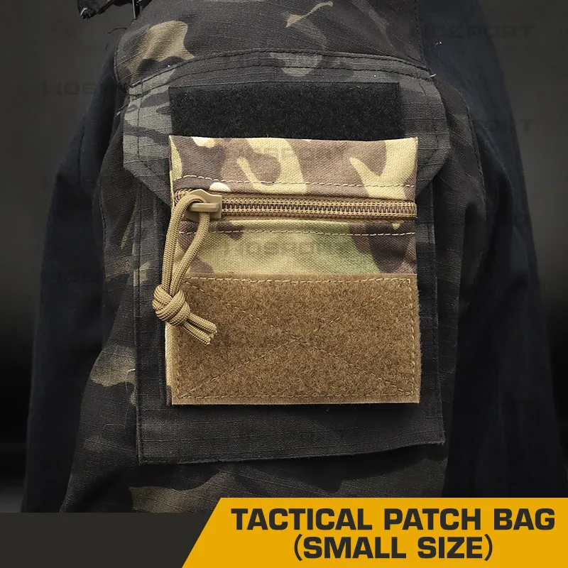 Bolsa de parche colgante de aparejo de pecho, chaleco MOLLE con bolsa de dulces, herramienta EDC, táctica, más nueva - imagen 5