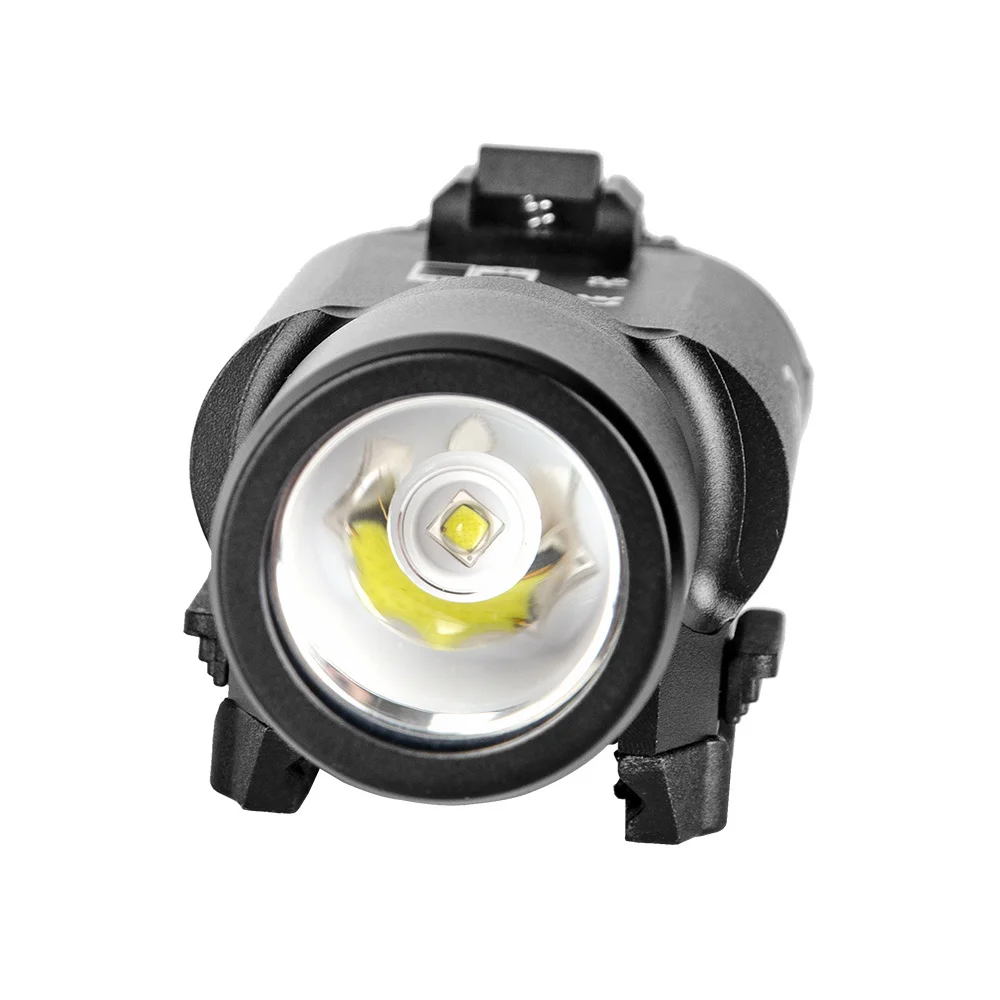 Luz táctica X300 para arma M4 Ultra linterna QD, lámpara LED de separación rápida para pistola Picatinny Rail, accesorios para pistola de caza - imagen 4