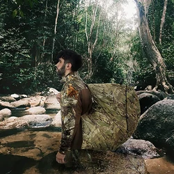 Drake Bolsa Porta Señuelos – Malla Camuflada Caza de Aves