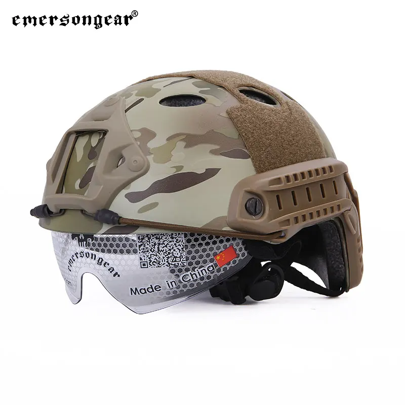 Emersongear-casco táctico rápido, gafas protectoras tipo PJ Airsoft, combate al aire libre, tiro, caza, equipo de combate - imagen 5