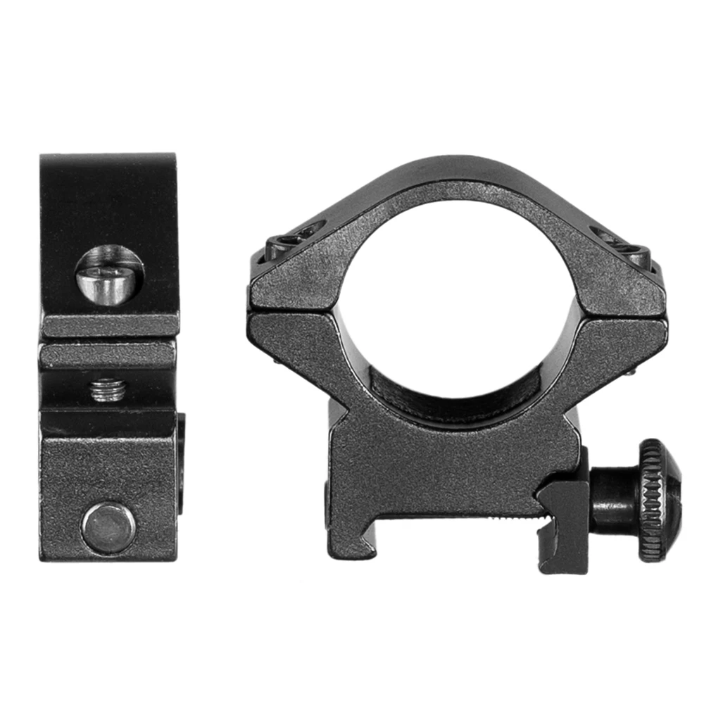 FIRE WOLF-Anillo de montaje para mira telescópica de rifle, Riel de cola de milano de 30mm/25,4mm, 11mm /20mm, perfil alto y bajo, montaje de caza - imagen 3