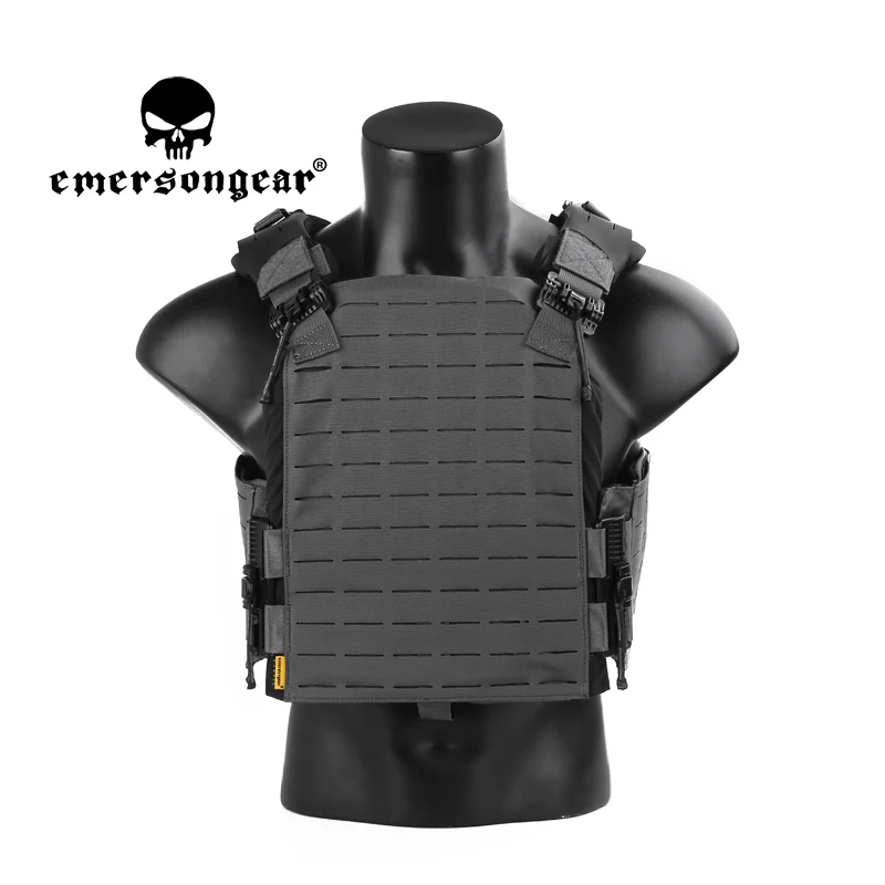 EMERSONGEAR-chaleco táctico FS Strandhogg, portador de placa Lasercut, ROC, Airsoft, caza, combate, asalto, armadura corporal protectora - imagen 3