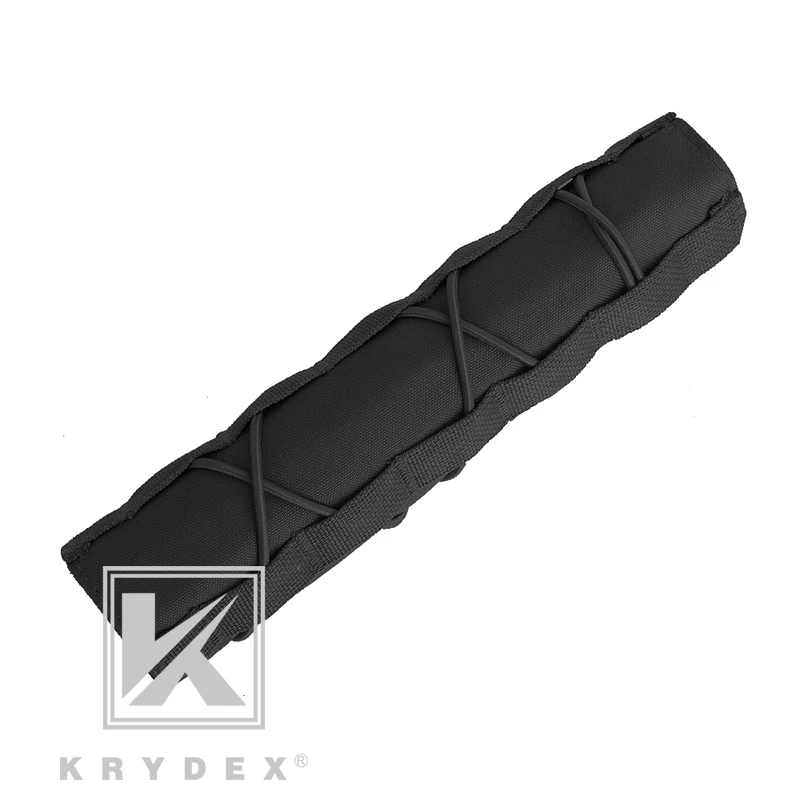 KRYDEX-funda protectora de silenciador táctico, accesorio de protección de tiro, accesorio de nailon para Surefire FA762K, 22CM - imagen 4