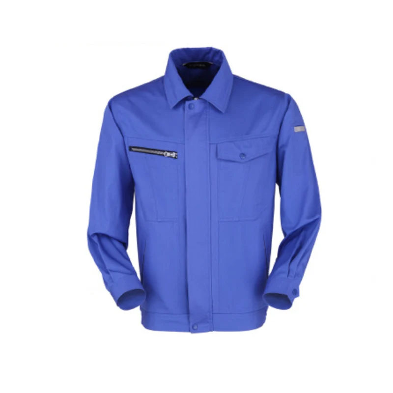 Conjunto de ropa de trabajo para hombre y mujer, trajes de soldadura, reparación de máquinas, monos de gran tamaño, chaqueta protectora de trabajo de seguridad, uniformes de limpieza - imagen 4