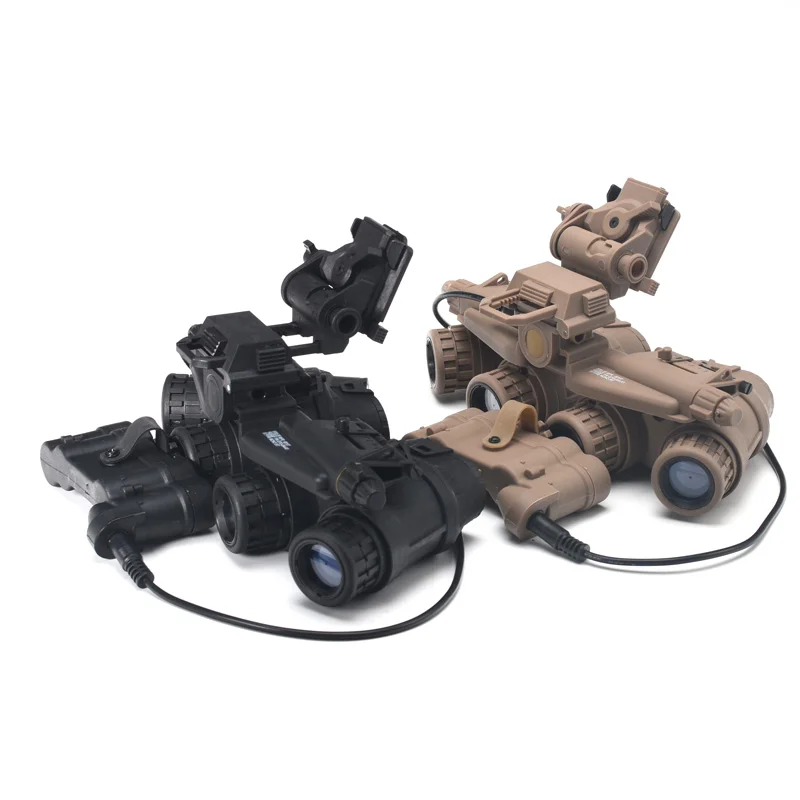 FMA-Casco táctico GPNVG 18, gafas DE visión nocturna, modelo NVG + plástico L4G24 NVG, montaje BK/DE - imagen 3