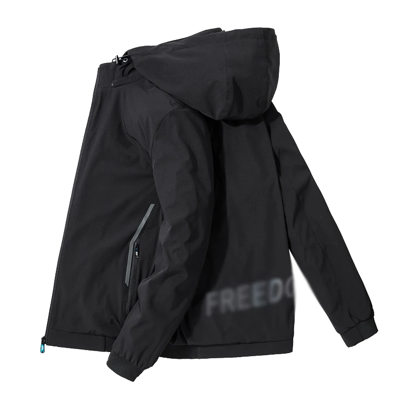 Nueva ciudad ocio autodefensa hombres Jaket Anti corte moda seguridad Hacking puñaladas Arme defensa policía Swat Fbi ropa M-3XL - imagen 3