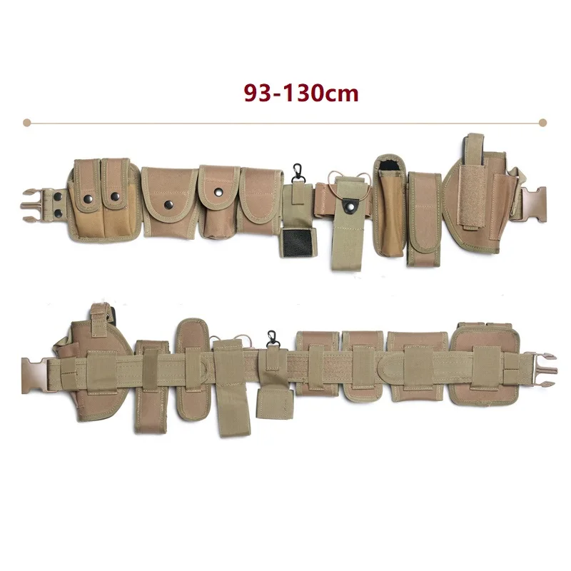 Cinturón táctico de seguridad para policía, Kit de utilidad para entrenamiento militar, Airsoft, Juego de Bolsa - imagen 3