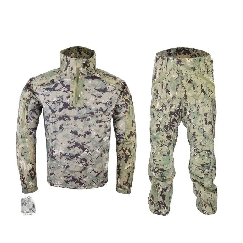 Emersongear, traje táctico para hombre, ropa deportiva, chándal de combate para senderismo, Otoño Invierno, camisas de manga larga, pantalones de camuflaje - imagen 2