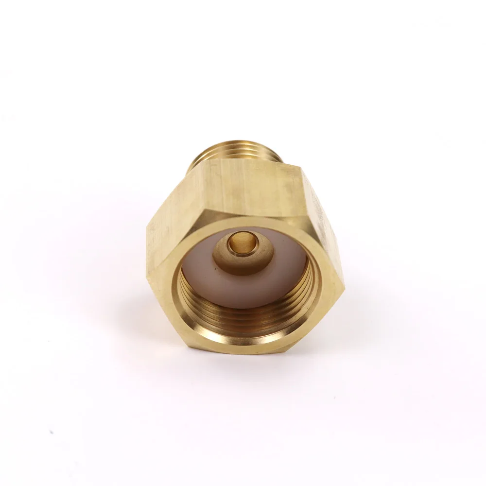 Cilindro de tanque de CO2 G3/4 A W21.8-14, adaptador de conversión para llenado de carga, reguladores de tanque de Co2 - imagen 4