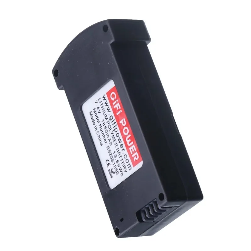 Batería LiPo recargable de 7,4 V y 1850mAh para Dron, pieza de repuesto para cuadricóptero, E520, E520S, JD-22S, 7,4 V, 1/2/3/5 unidades - imagen 3