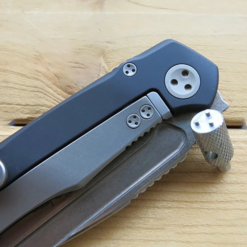 Cuchillo plegable de acero inoxidable, destornillador, herramienta de extracción de tornillos para Microtec MT WildBoar ANAX, llave de mango de husillo, 1 unidad