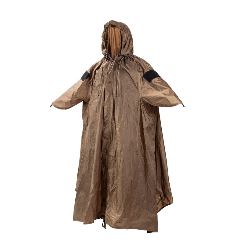 Onetigris impermeable multiusos, tienda de campaña configurable para exteriores, Poncho, refugio, 1500mm, impermeable, tienda individual para senderismo en 3 estaciones - imagen 5