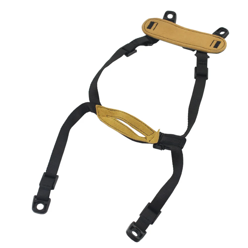 VULPO-sistema de retención de casco táctico MICH, suspensión con correa de Nape en H, accesorio para caza, Paintball, casco MICH/ACH - imagen 2