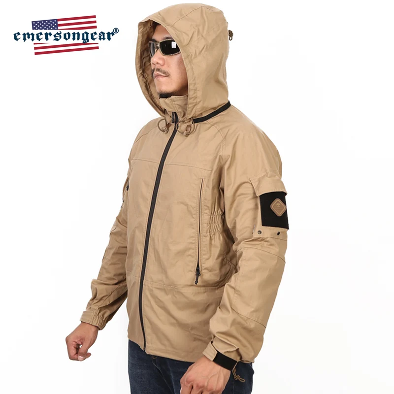 Chaqueta táctica Emersongear, chaqueta de combate protectora PCU, ropa de abrigo para hombre, juego de guerra, chaqueta informal para exteriores para hombre, ropa a prueba de viento - imagen 2