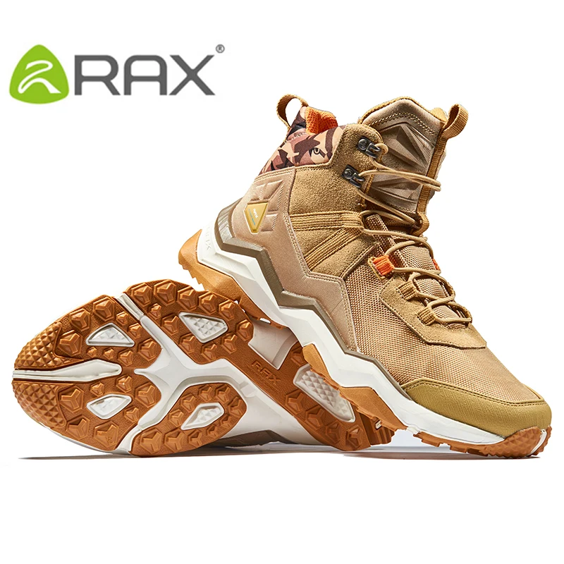 RAX, zapatos de senderismo antideslizantes con amortiguación ligera para hombre, zapatos de escalada, Trekking, montañismo, zapatos multiterrianes para exteriores - imagen 3