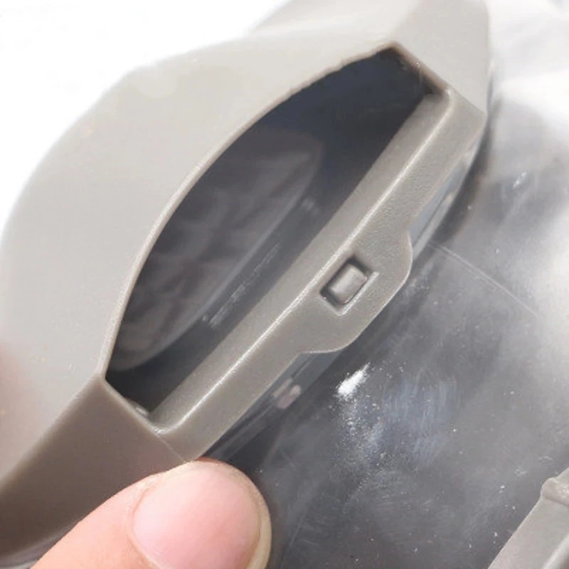 Mascarilla de Gas con pantalla de cristal, respirador con válvula de respiración, pulverización química, puede funcionar con cartuchos MMM, 6800 - imagen 5