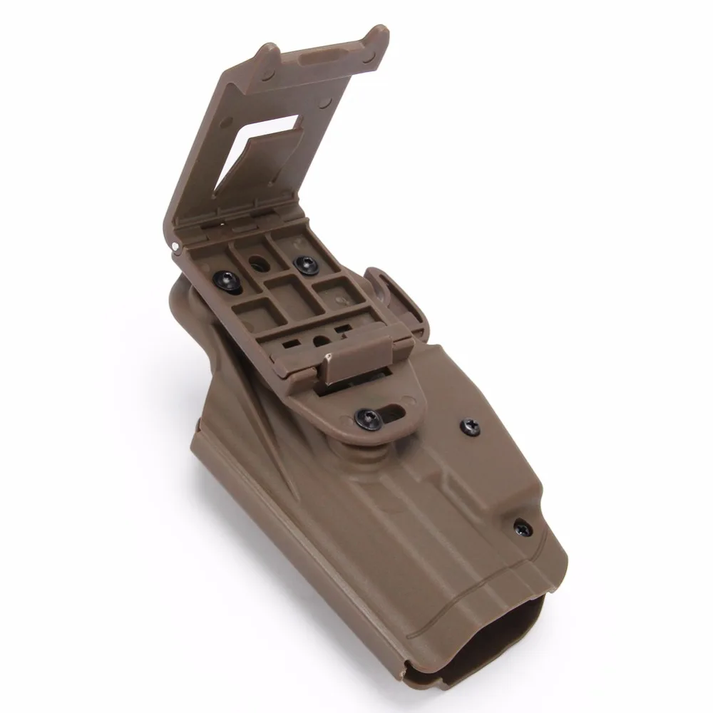 Nueva funda táctica para pistola de mano izquierda y derecha, funda para pistola rápida para G19 17 SIG H & K S & W M & P, fundas con Clip para cinturón de bloqueo rápido - imagen 5