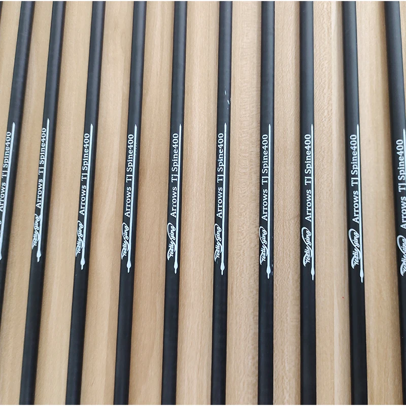 12 Uds 16 a 22 pulgadas OD8.8mm spine400 flecha de carbono para ballesta, flechas de tiro con arco, columna 400 para tiro con ballesta - imagen 5