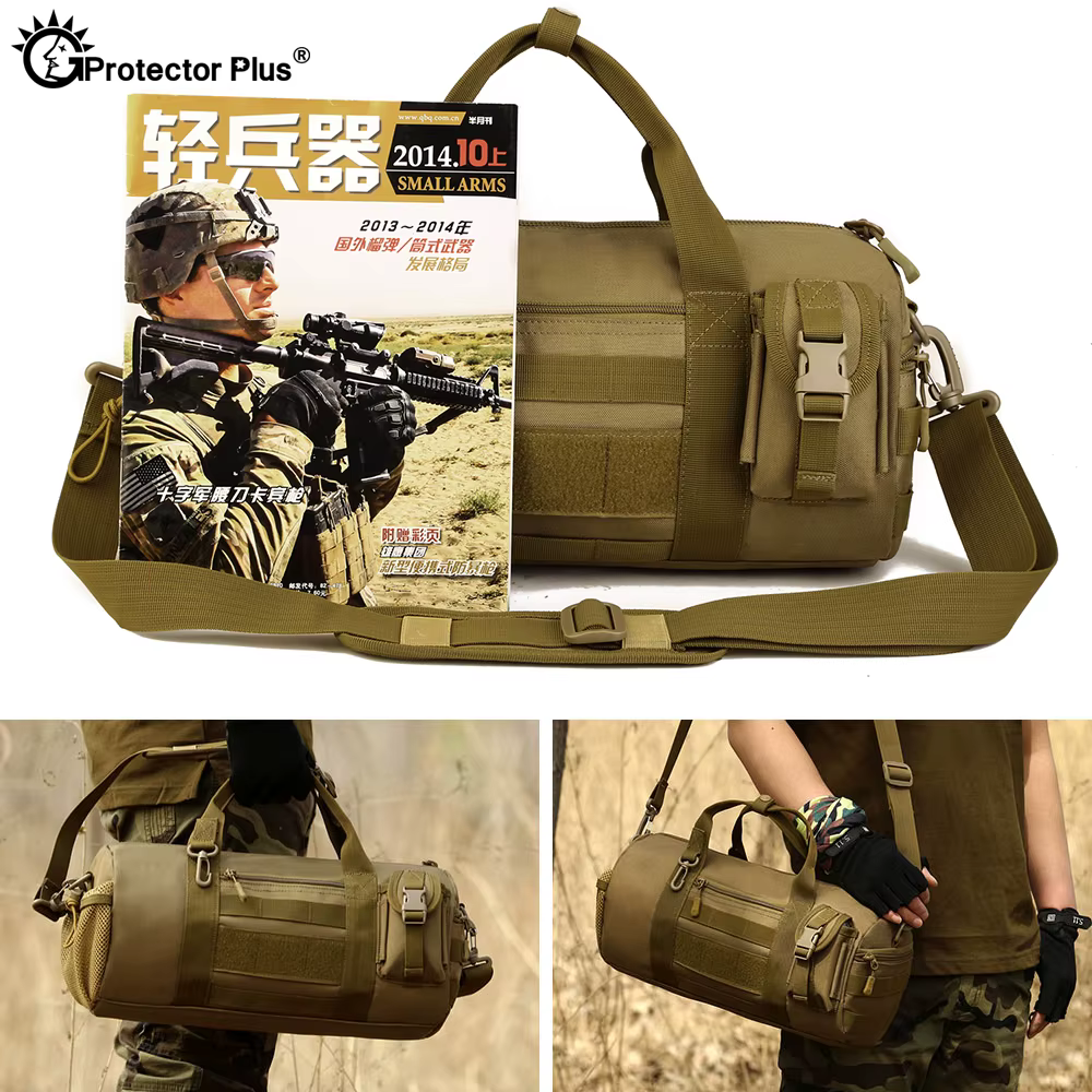 Protector Plus Bolso Táctico MOLLE Bandolera para Hombre 10 pulgadas - imagen 5