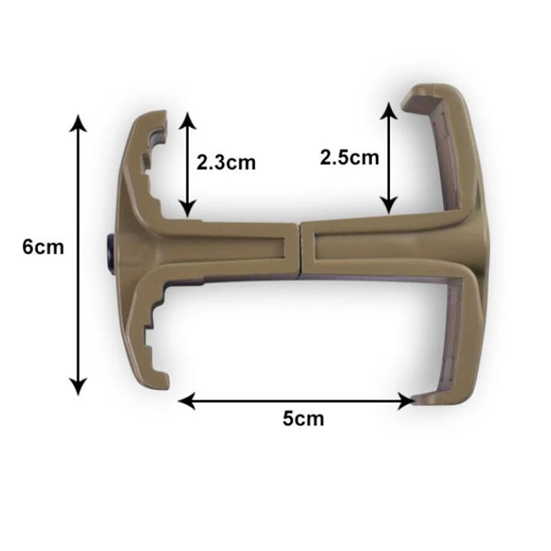 Relochas de velocidad de caza, soporte táctico, linterna de barril, abrazadera de barril para AK/M4/PMAG/M16, accesorios para revistas Airsoft - imagen 4
