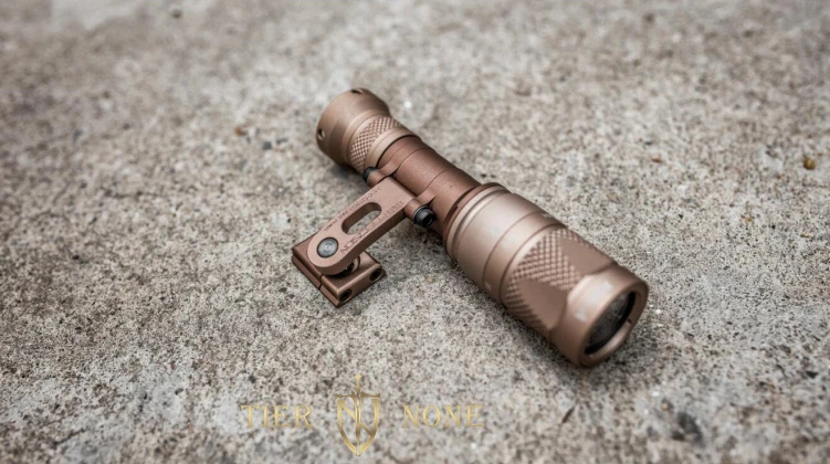 Soporte Linterna Casco - Vista completa