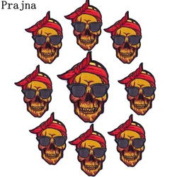 Prajna Parche Bordado Táctico Calavera MOLLE para Uniformes