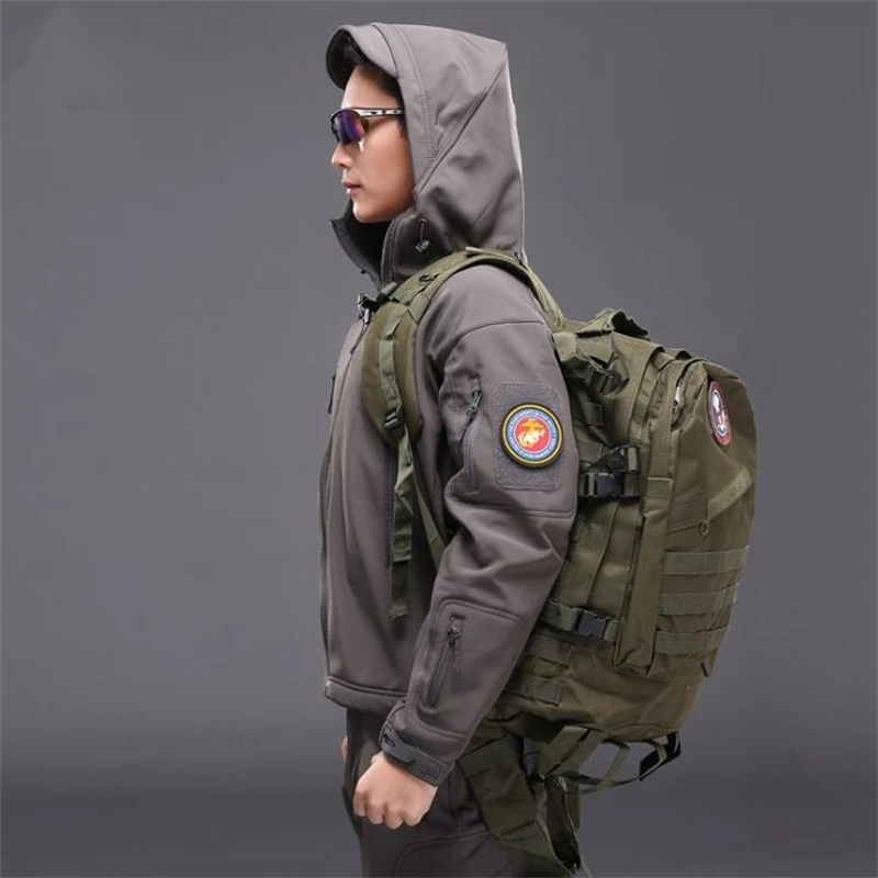 Chaqueta militar de lana para hombre y mujer, chaqueta táctica del ejército, impermeable, Multicam, rompevientos de camuflaje, Otoño e Invierno - imagen 5