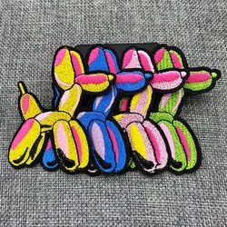 Parche bordado termoadhesivo perro globos – Infantil para ropa