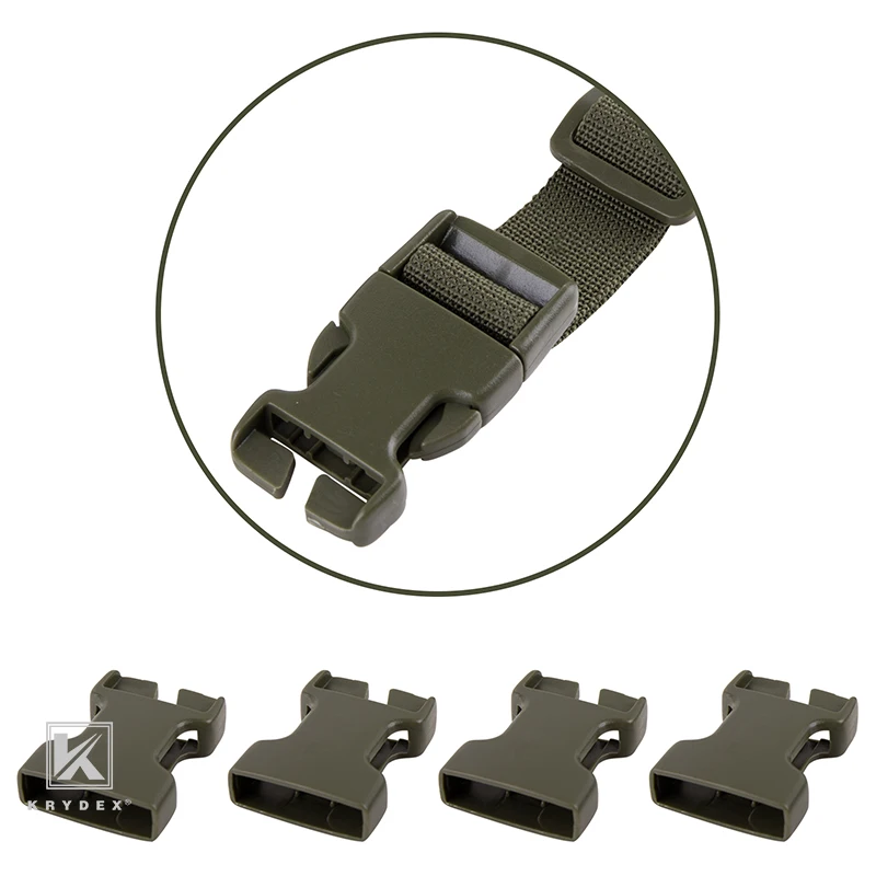 KRYDEX Micro Fight Fat Strap H arnés para MK3 MK4 D3CRM pecho Rig estilo Spiritus correa de hombro y trasera con hebillas masculinas y femeninas - imagen 5