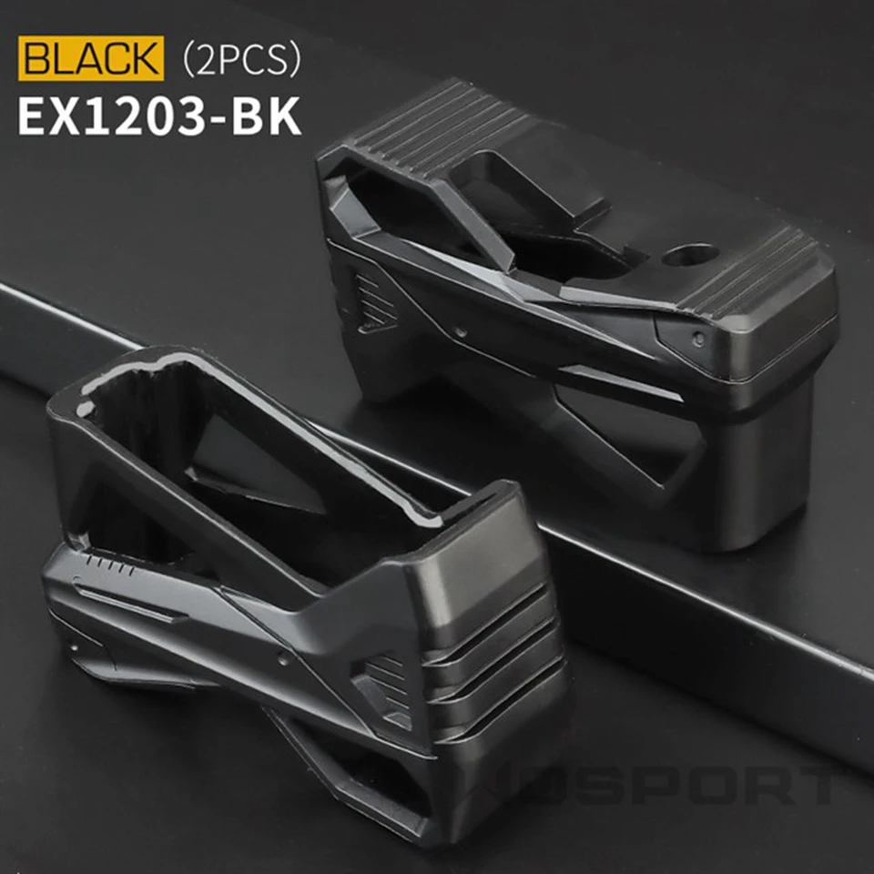 Agarre de revista táctico M4, funda de extracción rápida, almohadilla Base, extensión de revista de Rifle multifuncional, accesorios de caza, 2 uds. - imagen 2