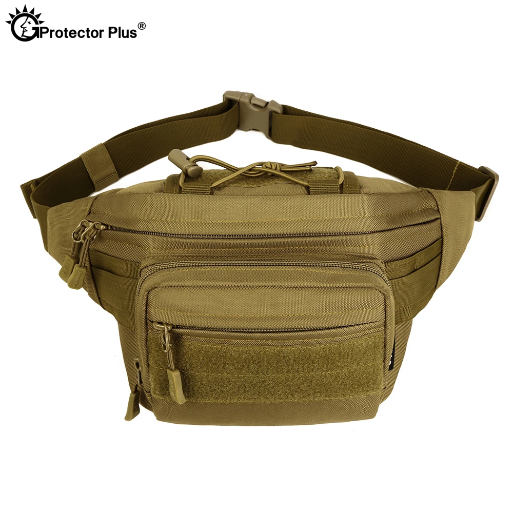 Riñonera táctica multifunción para exteriores, bolsa de pecho de combate militar, Camping, deporte, caza, impermeable